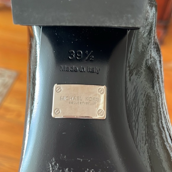 Michael Kors Collection patent leather ankle boots size 39.5 - Picture 7 of 9